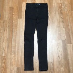 Hollister Black Highrise Jean Legging